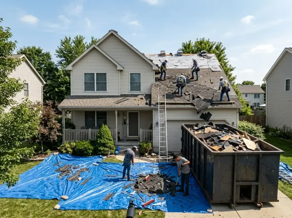roof-replacement-debris-remova-004 — frequently asked questions, Cheapest Dumpster Rentals in Santa Rosa Valley, CA